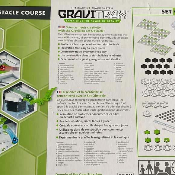 GraviTrax Obstacle Course Starter Set (opened box) - Picture 6 of 9